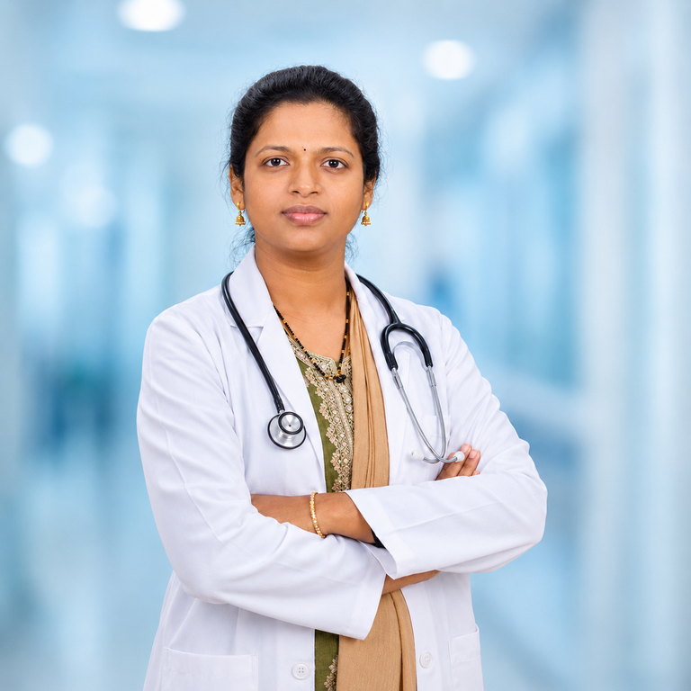 Portrait of Dr Haritha Gelli , Clinical Cardiologist specialist at Wellness Hospitals